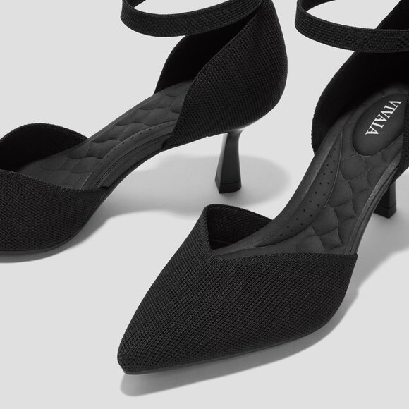 VIVAIA Arabella Pointed-Toe Stilettos in Black - Picture 4 of 6